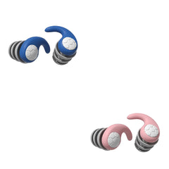 Sleeping And Swimming Waterproof Three-Layer Noise-Reducing Silicone Earplug